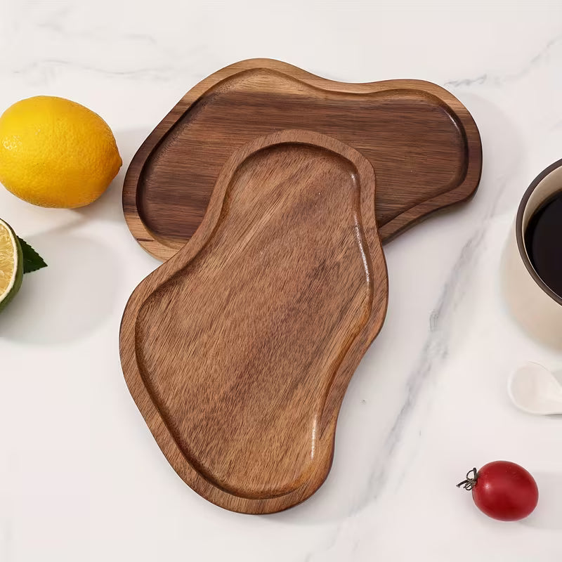 Stijlvol acaciahouten dienblad klein